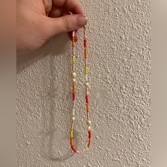 Pearl & Beaded Choker - Picture 1 of 3